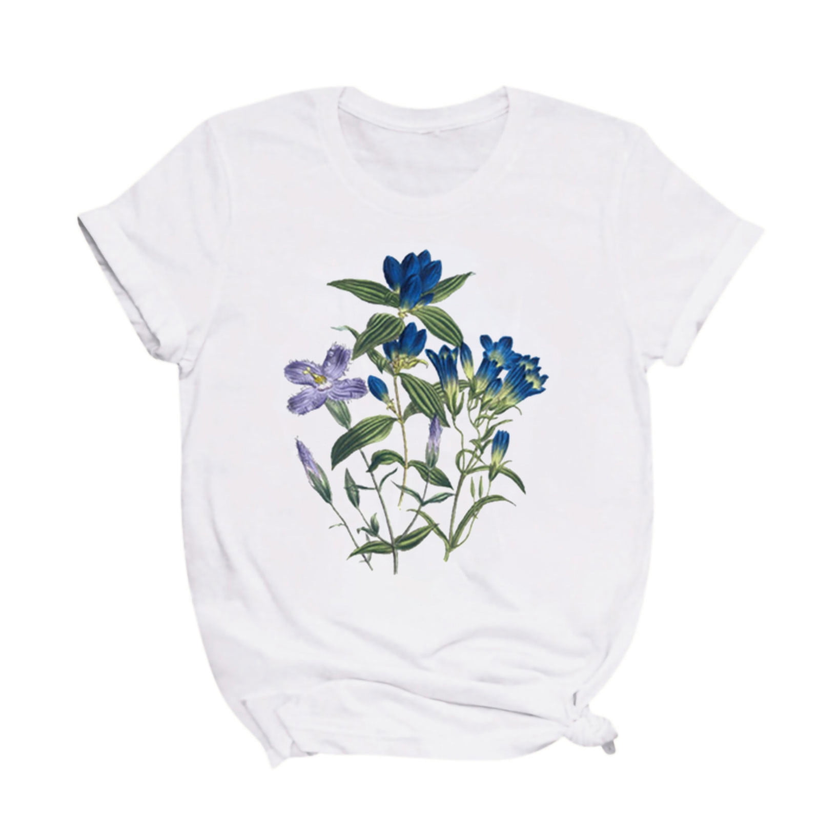 Womens Forget-Me-Not Myosotis Sylvatica T-Shirt Womens Forget-Me-Not Myosotis Sylvatica T-Shirt