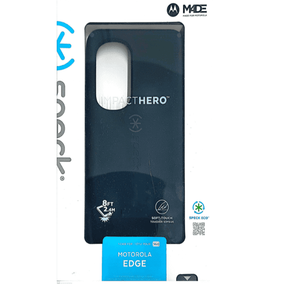 Speck ImpactHero Case For Moto Edge-Black