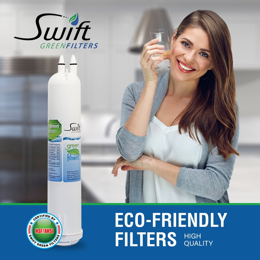 Swift Green Filters Refrigerator Water Filters for 4396841, 4396710, EDR3RXD1, 3 Count