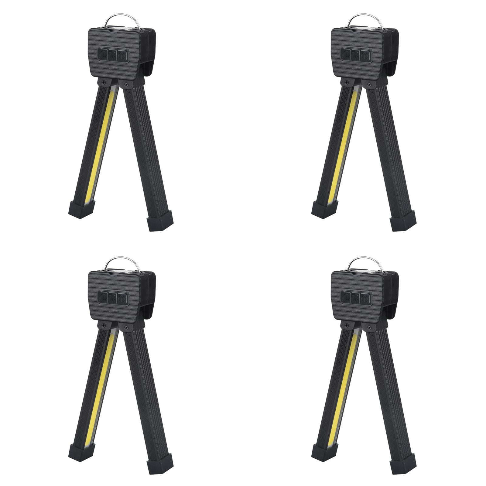 4PCS Portable Posing Lamp - LED Flashlight with 7-Level Brightness, 180Â° Adjustable Head, USB Rechargeable Gym Light for Bodybuilders, Camping & Power Outages