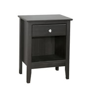 Adeptus Solid Wood Easy Pieces Single Drawer End Table/Nightstand with Cubby