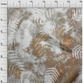 thumbnail image 3 of oneOone Cotton Poplin Brown Fabric Tropical Watercolor Sewing Material Print Fabric By The Yard 42 Inch Wide, 3 of 4