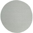 thumbnail image 4 of SAFAVIEH Montauk Lavern Geometric Cotton Area Rug, Ivory/Blue, 6' x 6' Round, 4 of 10