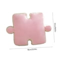 thumbnail image 5 of Puzzle Shaped Cushion - Puzzle Piece Throw Pillow, Home Decoration，Puzzle Shaped Pillow for Office Chair Sofa Back Cushion Plush Household Chair, 5 of 6