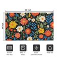 thumbnail image 5 of Pioneer Flower Floral Print Pattern Door Rugs,Washable Non Slip Door Mats Indoor,Decorative Door Mats,Entry Mat Indoor for Entrance,Bedroom,Kitchen,Bathroom,17"x30", 5 of 6