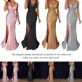 thumbnail image 1 of Langgg Evening Dress Party Outfit Festive Clothing Long Ball Off Slit Fine Workmanship Washable Exquisite Beautiful Attractive Gold M, 1 of 9