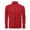Red, variant on Mens Versatile Outdoor Zip Neck Jacket Running Fitness Lightweight Long Sleeve Outdoor Activewear Clothes