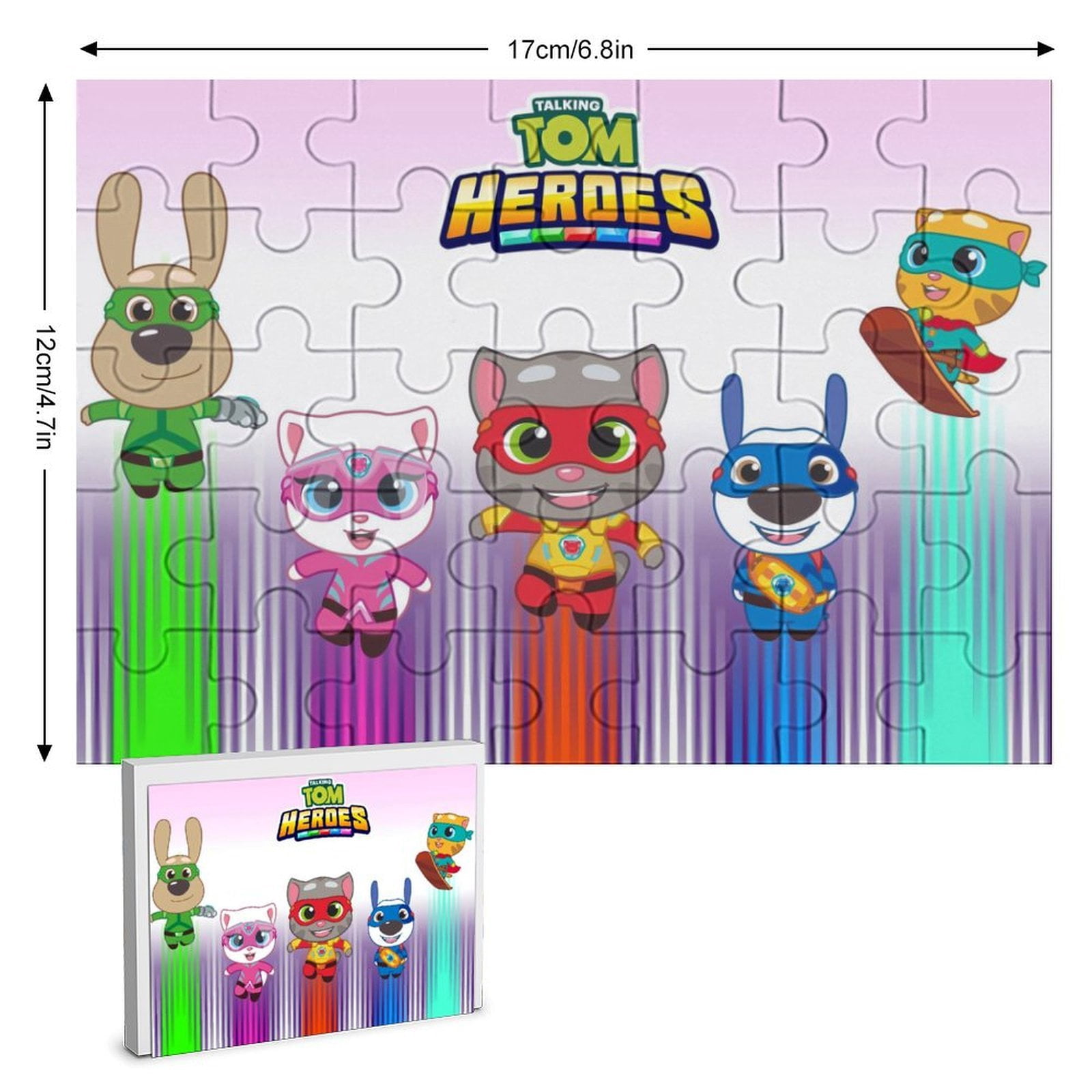 Talking Tom Jigsaw Puzzle 35/120/300/500/1000 Pieces for All Ages