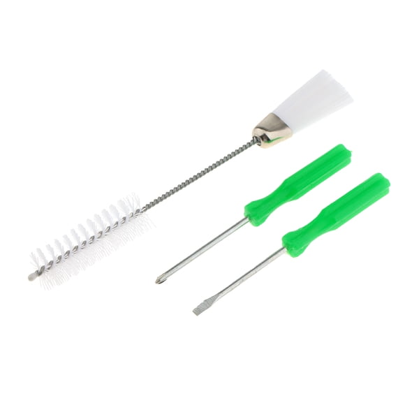 3pcs Servicio Cepillo de Limpieza Y Destornildores Accesorios de a Sunnimix Kits de servicio para máquinas de coser