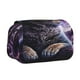 thumbnail image 1 of Disketp Purple Moon Cat Estuche de Lápices de Doble Capa con Tapa Abatible y Cremallera, Organizador Escolar para Adolescentes y Adultos, 1 of 7