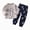 A122-Black, variant on Ccpelsie Children Girl and Boy Pajama Long Sleeve Sleepwear Cute Nightclothes for Fall Winter Blue,1-2 Years
