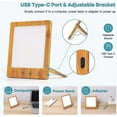 thumbnail image 3 of 10000 Lux SAD Light Therapy Lamp LED Light Therapy Lamp for Effective Treatment of Seasonal Affective Disorder with Timer Function Touch Control Suita, 3 of 5