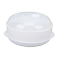 thumbnail image 1 of Transparent Cover Deformation  Heated Steamer With Lid Handle Microwave Steamers Plastic Steamers Utensils Kitchen Tools, 1 of 8
