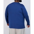 thumbnail image 3 of Real Essentials 3 Pack: Men’s Big & Tall Tech Stretch Long-Sleeve & Short-Sleeve Dry-Fit T-Shirt (3XT-5XT), 3 of 5