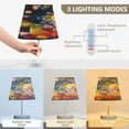 thumbnail image 4 of YAZAOO Table Lamp Creative Fruit Fiesta Delight Pattern Simple Pattern Night Light, 4 of 8