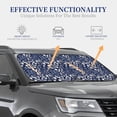 thumbnail image 5 of Yiaed Plant Print Car Front Windshield Sun Shade,Foldable Anti-UV Car Sunshade for Front Window for Most Vehicles-Medium, 5 of 5