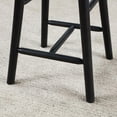 thumbnail image 5 of Better Homes & Gardens Springwood Barstool, Set of 2, Charcoal Finish, 5 of 7
