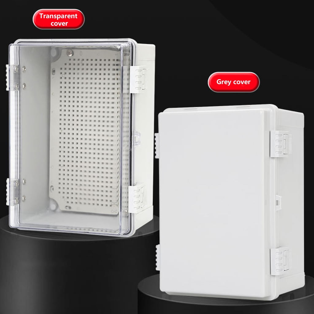 lanema Waterproof Junction Box Plastic Electrical Box Enclosure with Mounting Plate