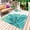Teal, variant on Turquoise Outdoor Rug 4x6 Ft - Reversible Patio Rug Outdoor Camping Rugs, Modern Gold Solid Tie Dye Watercolor Floral Washable Indoor Outdoor Area Rugs, Non-Slip Outdoor Carpet Runner for Deck/Porch