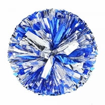 BESTSKY 2 Pack Cheerleading Pom Poms with Baton Handle for Team Spirit Sports Dance Chee Kids Adults