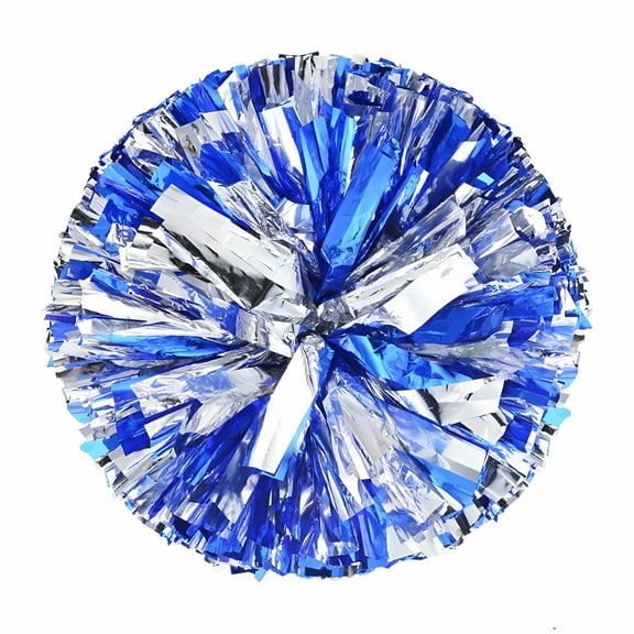 BESTSKY 2 Pack Cheerleading Pom Poms with Baton Handle for Team Spirit Sports Dance Chee Kids Adults