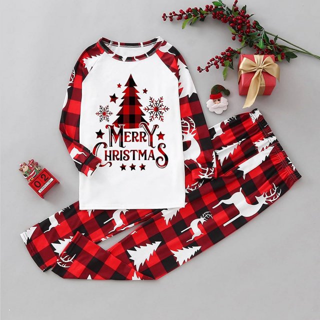 Conjunto Pijama Familiar 2 Piezas Traje Diario Con Cintura Elástica Y Informal (M Madre)