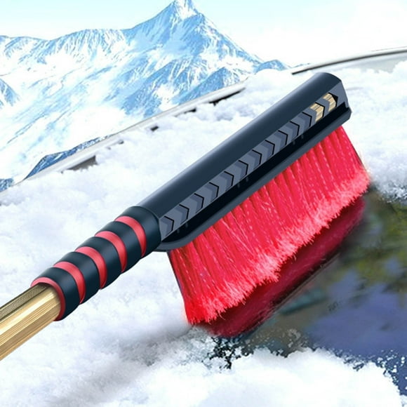 Aluminum Alloy Snow Shovel for Cars Ice Scraper & Snow Remover Combo