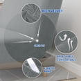 thumbnail image 6 of JIATER Armless Futon Cover Stretch Futon Slipcovers Machine Washable Furniture Protector with Elastic Bottom,Light Gray, 6 of 7