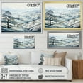 thumbnail image 4 of Designart "Countryside Grey Simplicity Landscape III" Countryside Floater Framed Wall Art Living Room, 4 of 7