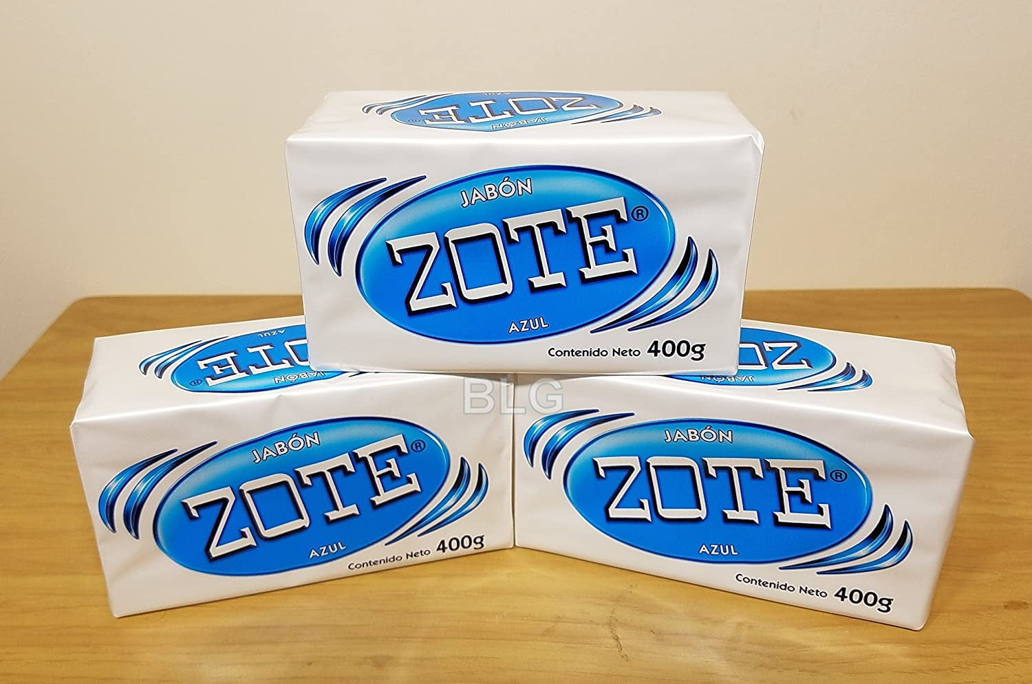 Zote Laundry Soap Bar Pink. Jabon Azul (3 Pack) cleaner washing kitchen home detergent bath