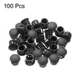 thumbnail image 3 of Uxcell 100PCS 13mm White Plastic Hole Plugs, Flush Type Panel Hole Caps, 3 of 6