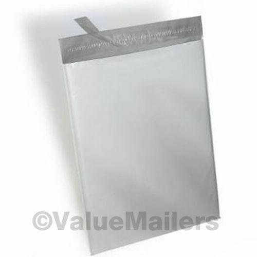 200 12x15.5 Poly Mailers Plastic Envelopes Shipping Mailing Bags 2.5 MIL Black