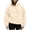 Beige, variant on Pet Pouch Hoodie Sweatshirt Zip-Up Sherpa Dog Carrier Hoodie Women Oversized Pet Pouch Winter Warm Jacket