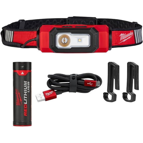 Milwaukee 2116-21 600 Lumens USB Rechargeable BEACON Hard Hat Light