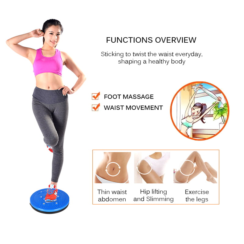 Twist Waist Torsion Body Massage Board Aerobic Foot Exercise Fitness Twister 