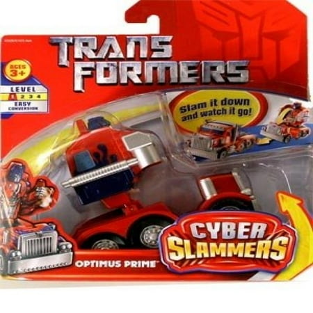 - Transformers Cyber Slammer Optimus Prime