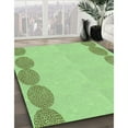 thumbnail image 3 of Ahgly Company Machine Washable Indoor Rectangle Transitional Pastel Green Area Rugs, 3' x 5', 3 of 7