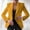 Yellow, variant on DondPO Blazers for Women Elegant Business Work Women Lady Solid Button Suit Jacket Coat Outwear Blazers for Women Business Casual Work Office Suit Jackets Blue L