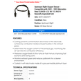thumbnail image 2 of Upstream Right Oxygen Sensor - Compatible with 2001 - 2003 Mercedes-Benz CLK430 4.3L V8 113.943 FI Naturally Aspirated GAS 2002, 2 of 2