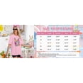 thumbnail image 6 of ALLTB Easter Bunny Shirt Women Oversized Happy Easter Day Tee Cute Bunny Rabbit Tshirt Floral Flower Casual Short Sleeve Tops, 6 of 6