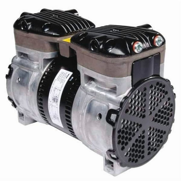 Gast Piston Air Compressor,1/2 HP,115/230VAC 87R555-V101-N470X