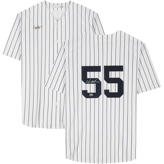 Hideki Matsui New York Yankees Autographed White Cooperstown Collection Pinstripe Replica Jersey - Fanatics Authentic Certified