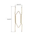 thumbnail image 2 of Uxcell 12Pcs Plate Hanger, Stainless Steel Invisible Wall Plate Hangers 6 inch, 2 of 6
