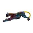 thumbnail image 3 of Figura de leopardo, escultura animal, adorno de mesa, estante artesanal decorativo Estilo C, 3 of 8