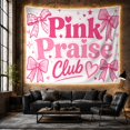 thumbnail image 6 of Moon Stars Praise with Club Below Exactly Pale, Mystical Fantasy for Space Lovers, Galaxy Room Decor, Valentine'S Day Gift, Tapestry Wall Hanging for Bedroom and Dorm, 6 of 7