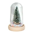 thumbnail image 2 of Mini de Navidad Baoblaze adorno LED manualidades Decoración Base de madera, 2 of 8