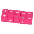 thumbnail image 4 of Ensemble de Mathématiques, 20 Pcs Calculs Mathématiques pour Enseignement Rose, Vert Clair, Transparent Bleu Clair, Bleu, 4 of 7