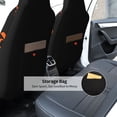 thumbnail image 3 of Zufioo Halloween With Black Bats Print Car Seat Protectors, SUV, Truck, Van Seat Covers - Strap Design, High Elasticity and Dustproof, Car Interior Protectors Auto Parts-1, 3 of 9