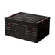 thumbnail image 1 of Contenedor de almacenamiento plegable con tapa y caja de manejo para la pesca de barbacoa de viaje Negro, 1 of 8