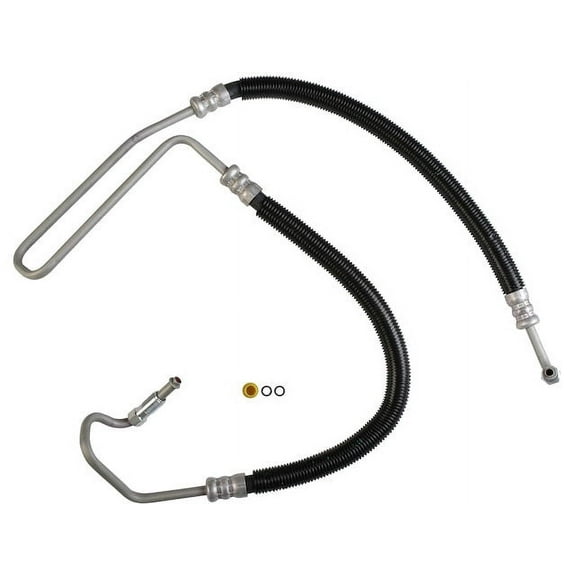 Power Steering Pressure Line Hose Assembly - Compatible with 1999 - 2004 Jeep Grand Cherokee 4.0L 6-Cylinder 2000 2001 2002 2003